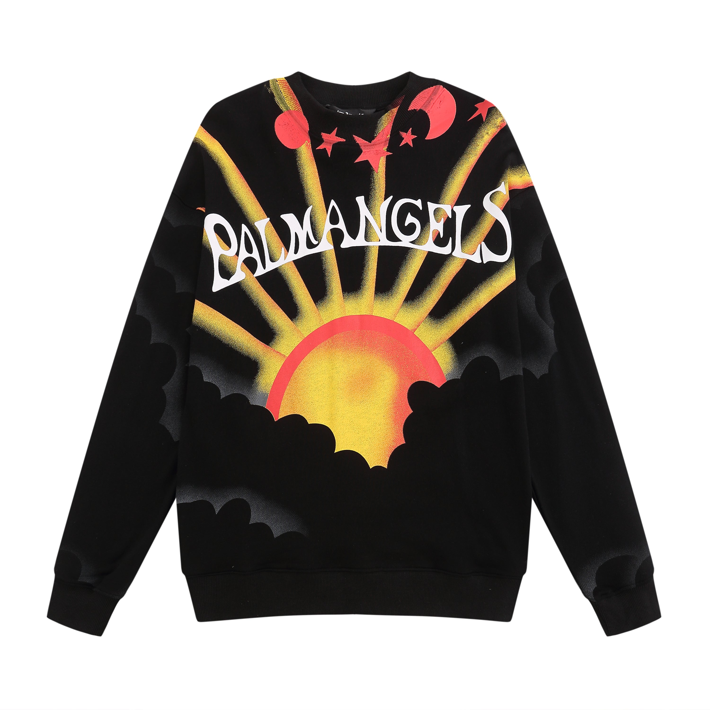 Palm Angels Palm Sunrise Crewneck Sweatshirt