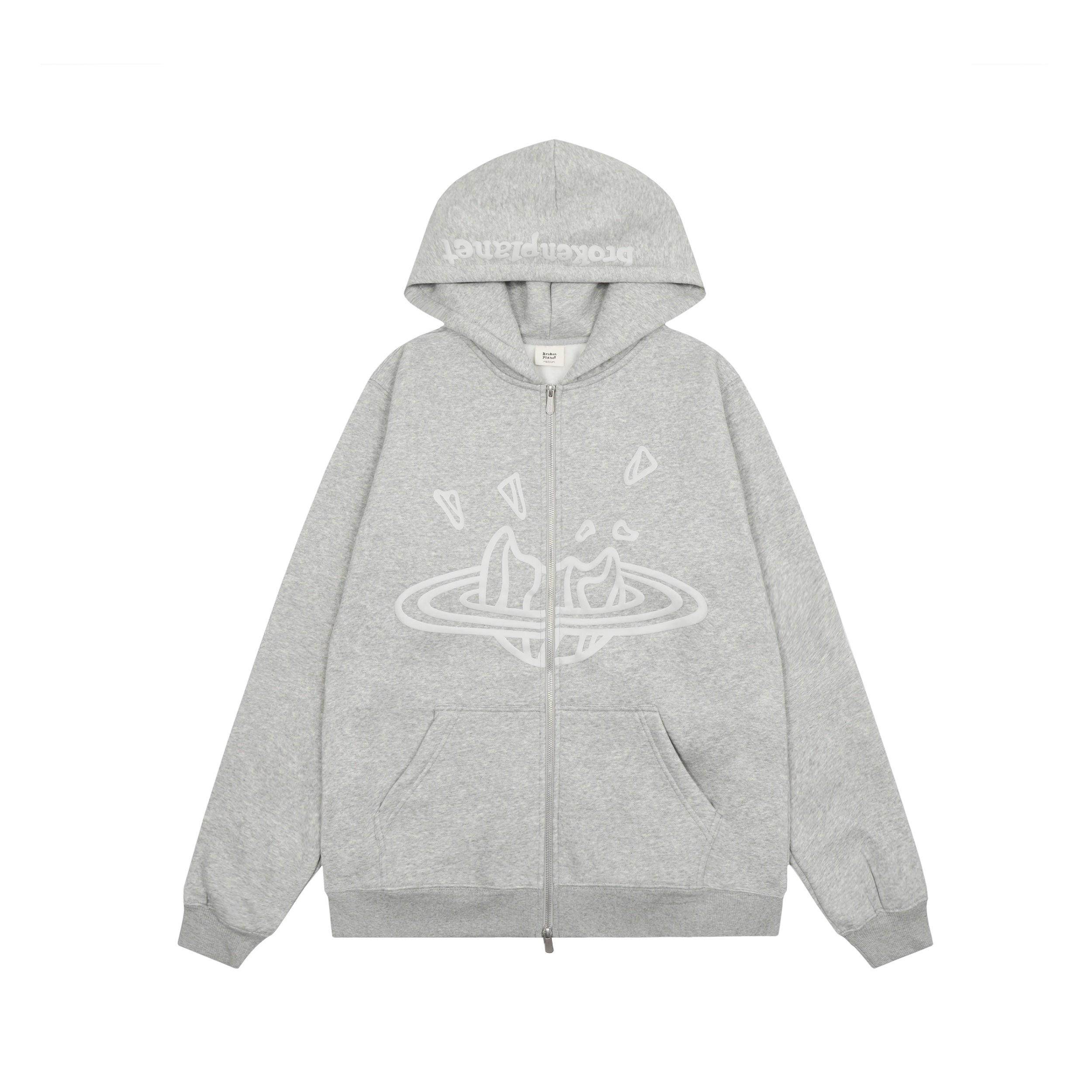 Broken Planet Outer Space Zip Up Hoodie