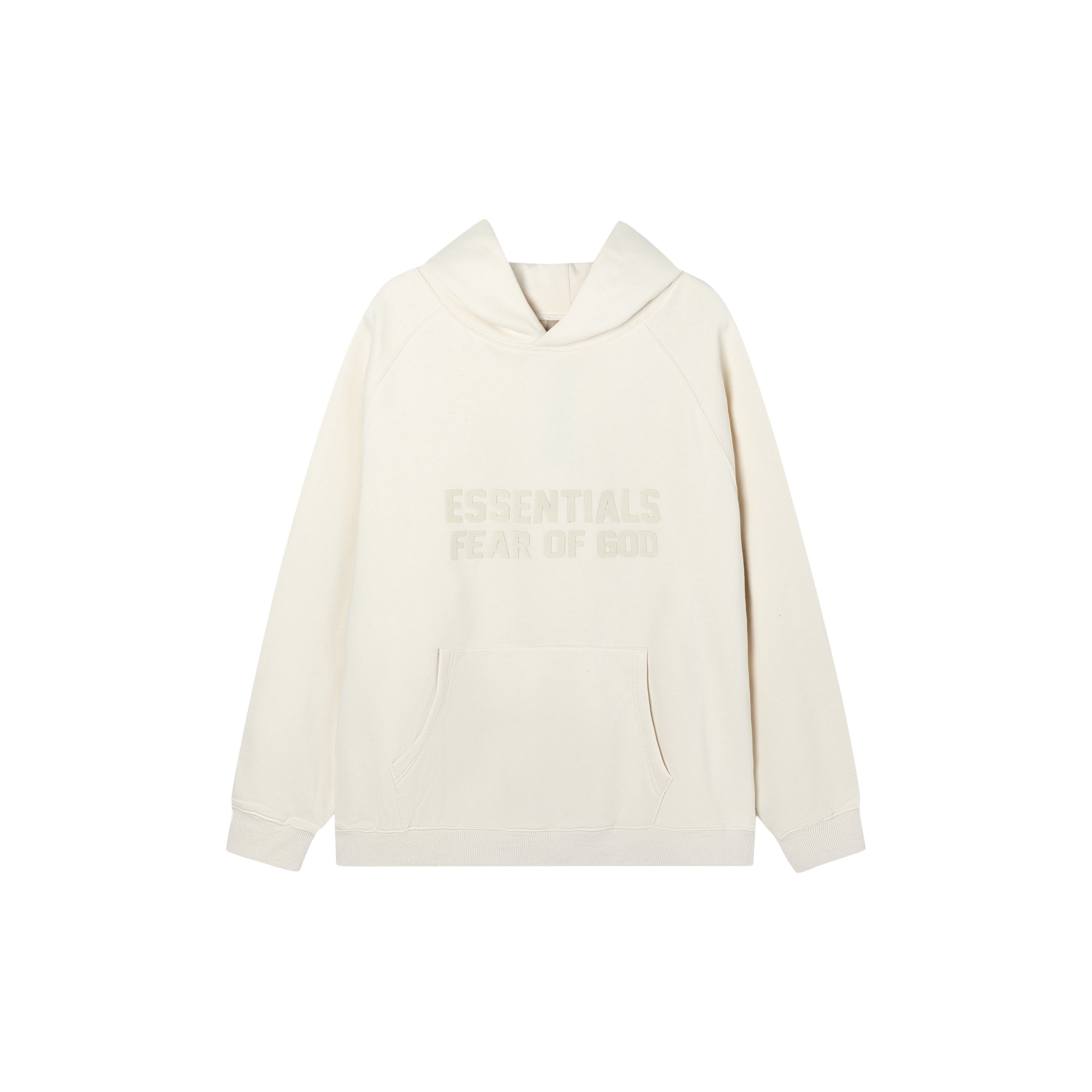 Fear Of God Essentials Logo-Print Hoodie