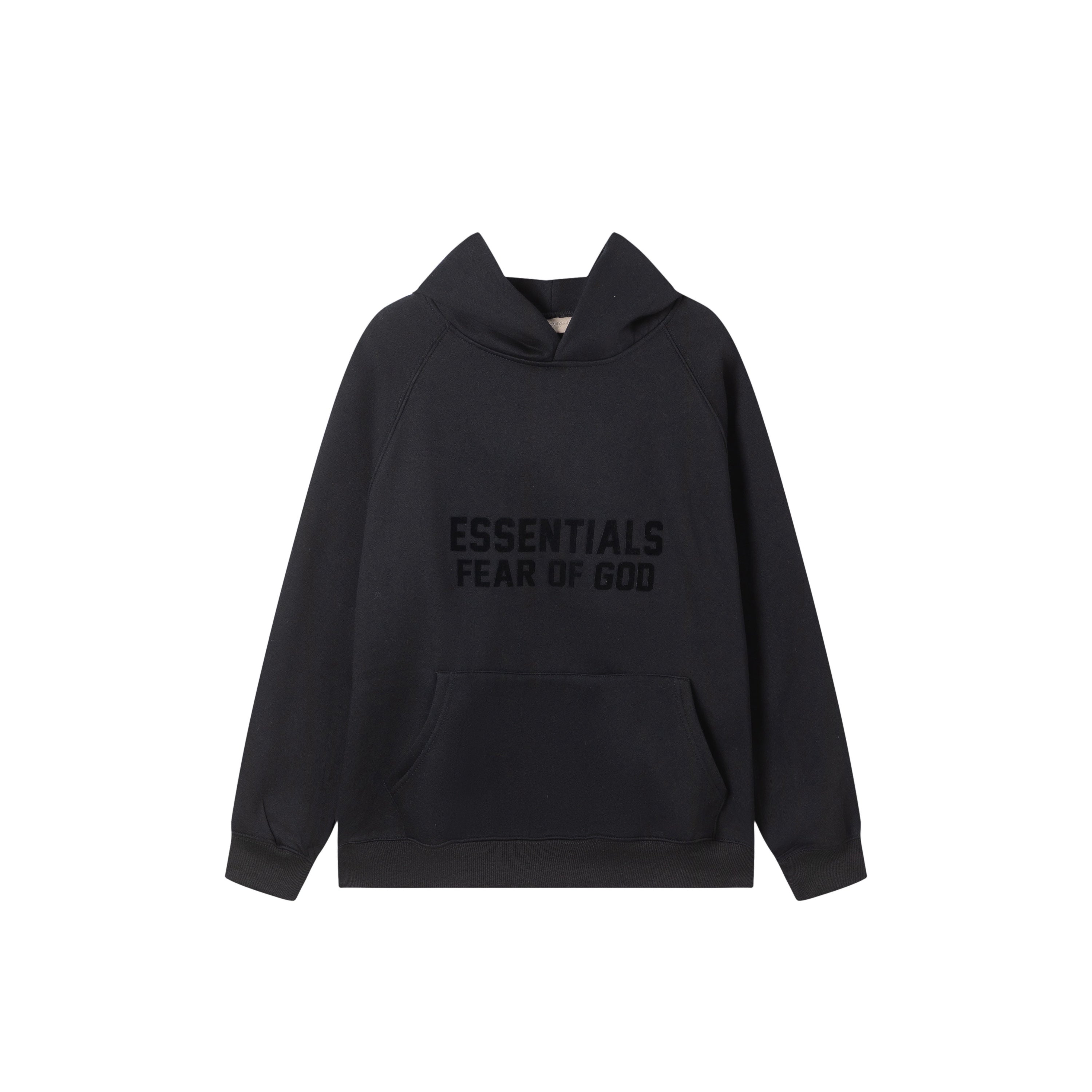 Fear Of God Essentials Logo-Print Hoodie